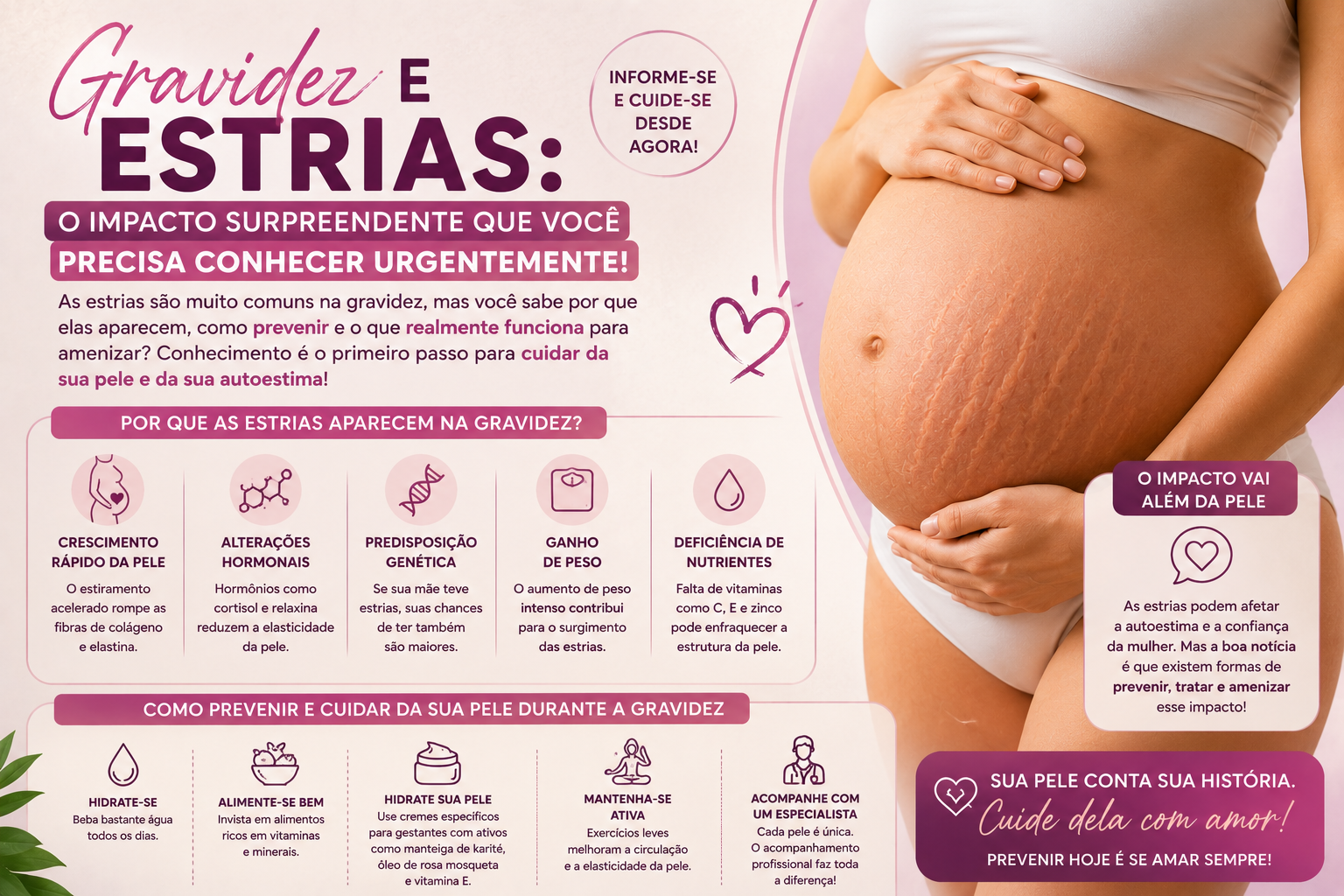 Gravidez e Estrias: O Impacto Surpreendente que Você Precisa Conhecer