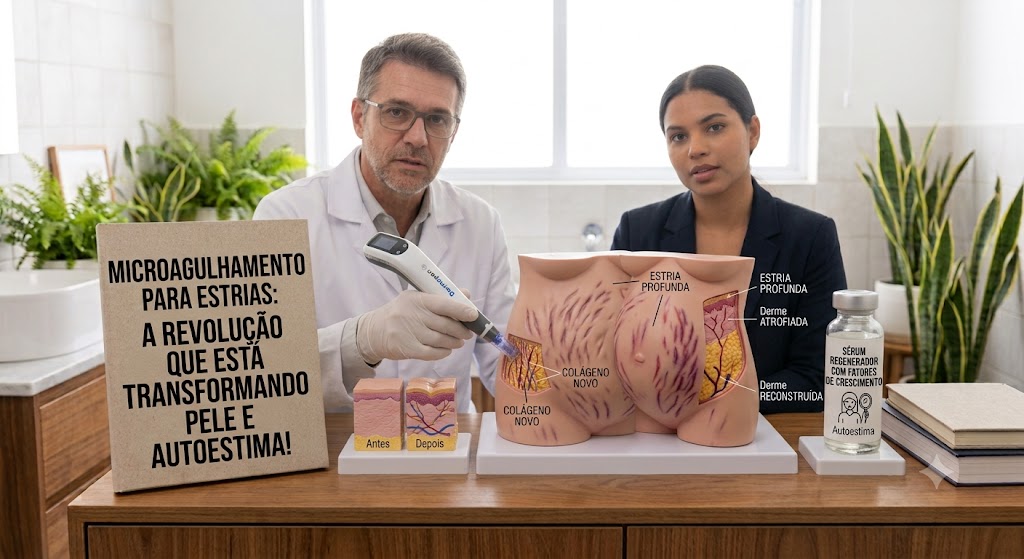 Microagulhamento para Estrias: Como Funciona, Benefícios, Resultados e Quando Vale a Pena